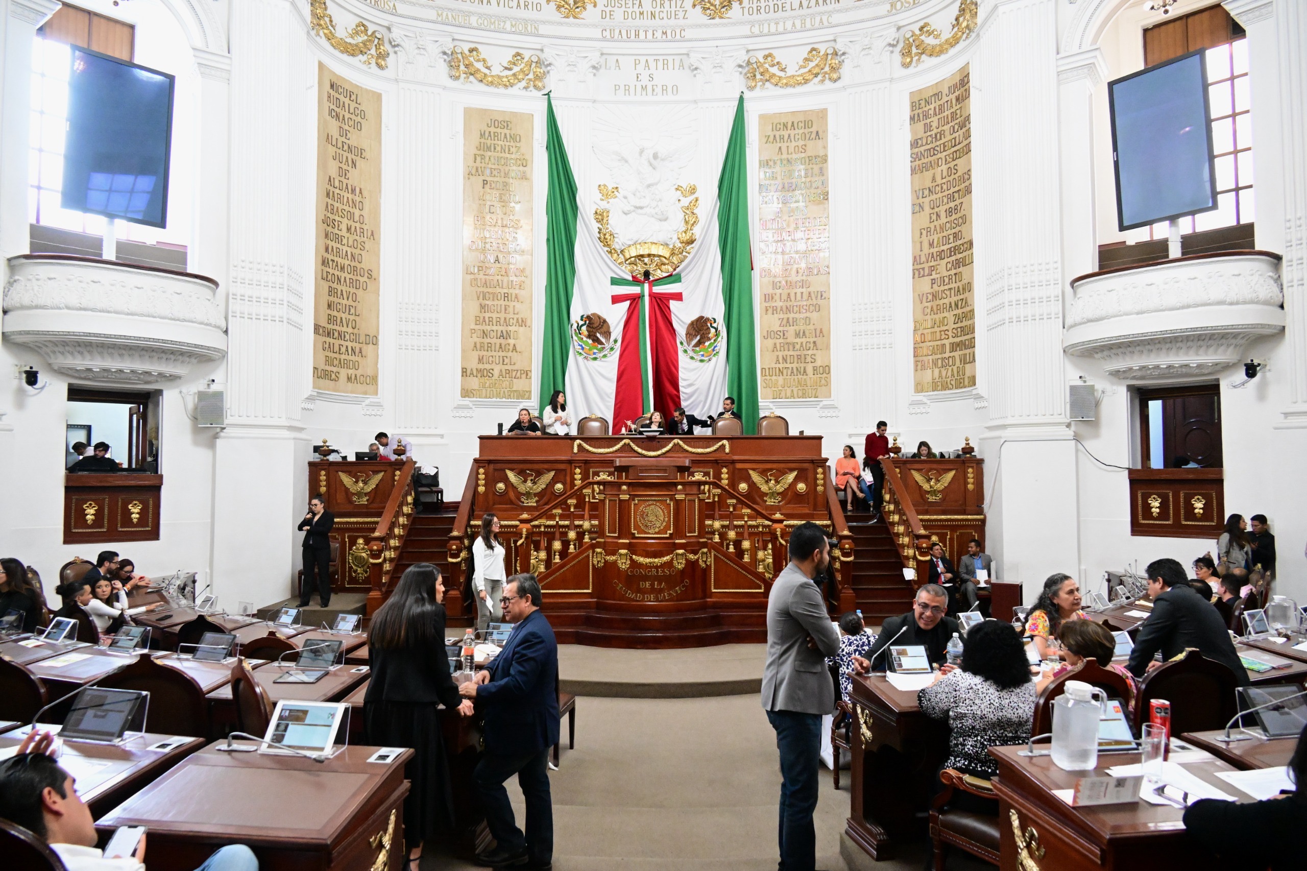 Se pronuncia Congreso CDMX por civilidad en Coyoacán