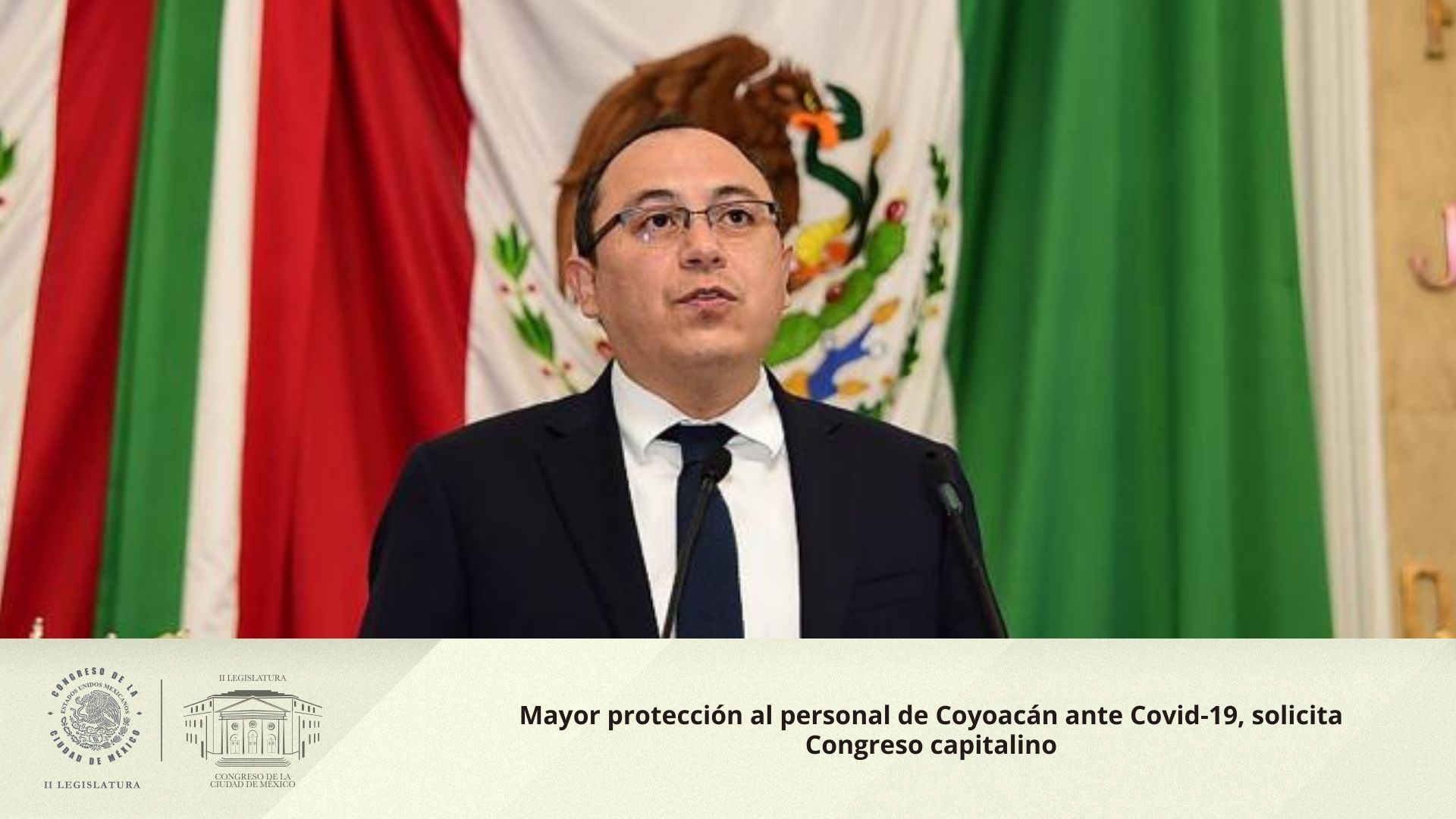 Mayor protección al personal de Coyoacán ante Covid-19, solicita Congreso capitalino