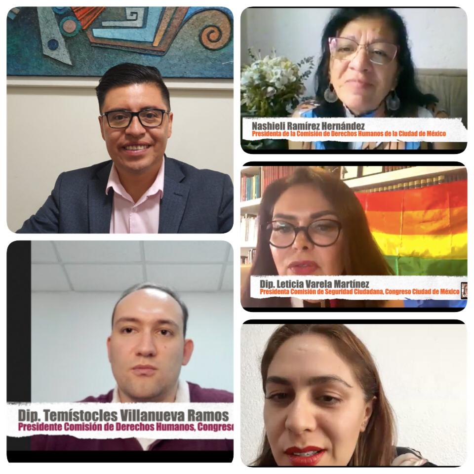 Realizan el foro virtual Mes del Orgullo LGBTTTI y la nueva agenda legislativa en la Ciudad de México